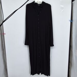 Universal Standard Classic Black Long Sleeve Dress